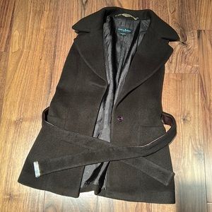 Guess by Marciano brown wool vest size XS